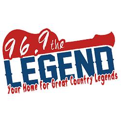 96.9 The Legend radio logo