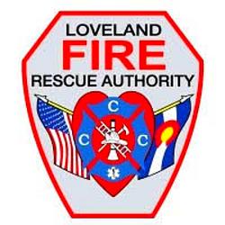 Loveland Fire Rescue Authority and EMS radio logo