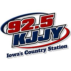 92.5 KJJY radio logo