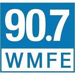 90.7 WMFE radio logo