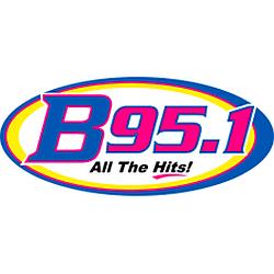 B95.1 radio logo