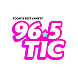 96.5 TIC radio logo