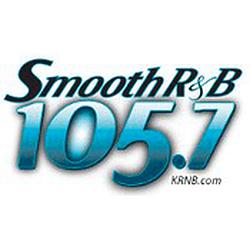 Smooth R&B 105.7 radio logo