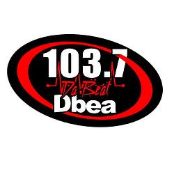 103.7 Da Beat radio logo