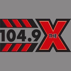 104.9 The X radio logo
