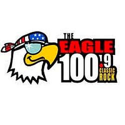 The Eagle 100.9 radio logo