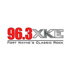 96.3 XKE radio logo