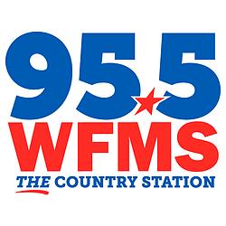 WFMS 95.5 FM logo
