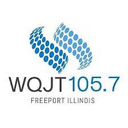 WQJT 105.7FM Flight Radio logo
