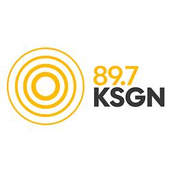 89.7 KSGN radio logo
