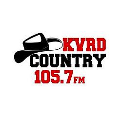 KVRD 105.7 radio logo