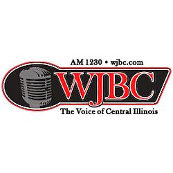 WJBC 1230 AM radio logo
