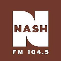 Nash FM 104.5 logo