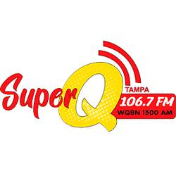 Super Q 1300 AM radio logo
