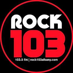 Rock 103 radio logo