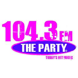 104.3 The Party radio logo