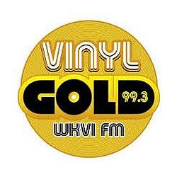 WKVI FM - Vinyl Gold 99.3 logo
