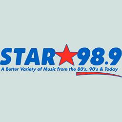 STAR 98.9 radio logo