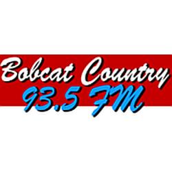 The Bobcat 93.5 - WBBC-FM logo