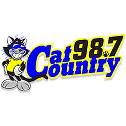 Cat Country 98.7 radio logo