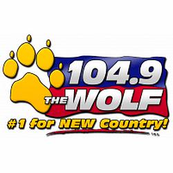 104.9 The Wolf radio logo