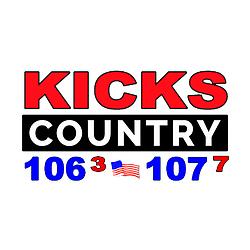 Kicks Country radio logo