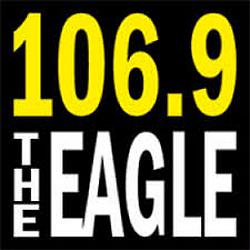 106.9 The Eagle radio logo