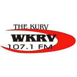 107.1 The Kurv radio logo