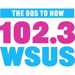 102.3 WSUS radio logo