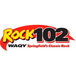 Rock 102 - WAQY radio logo
