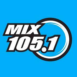 Mix 105.1 radio logo