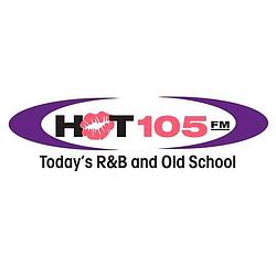 HOT 105 radio logo