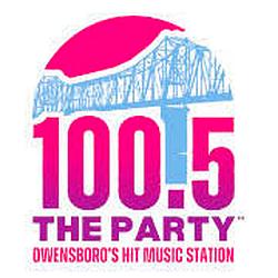 100.5 The Party radio logo