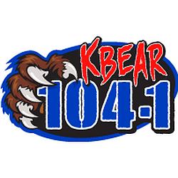 KBEAR 104.1 radio logo