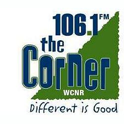 106.1 The Corner radio logo