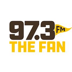 93.7 The Fan radio logo