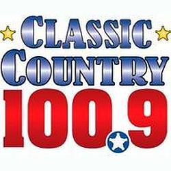 Classic Country 100.9 radio logo