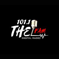 101.1 The Fam radio logo