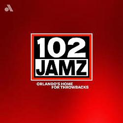 102 JAMZ radio logo