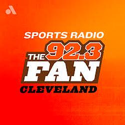 92.3 The Fan radio logo