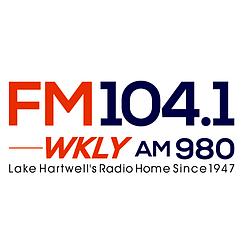 WKLY Radio 104.1 FM logo