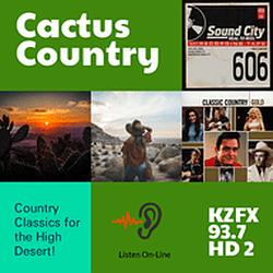 KZFX HD-2 Cactus Country Classics radio logo