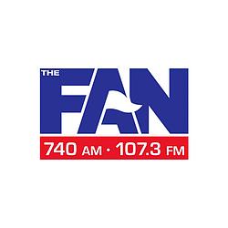 740 The Fan radio logo