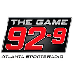 92.9 The Game radio logo