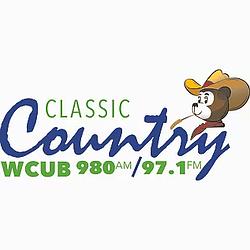 WCUB 980 AM radio logo