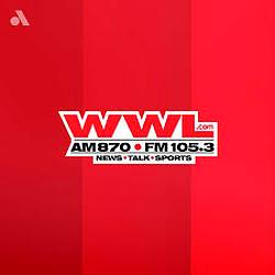 WWL 105.3 FM logo