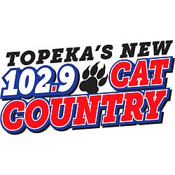 102.9 Cat Country radio logo