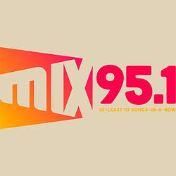 Mix95.1 radio logo