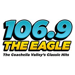106.9 The Eagle radio logo