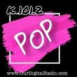 K 101.2 Pop radio logo